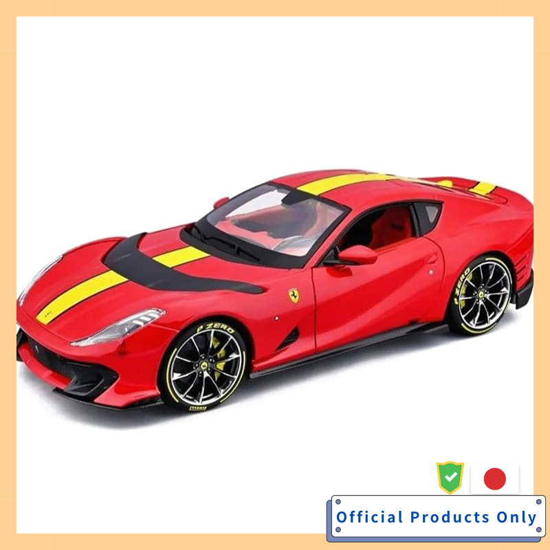Bburago 1/18 Ferrari 812 Competizione Red Diecast Car Finished Product 18-16019 RD