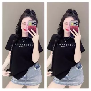 เสื้อยืดแขนสั้นผู้หญิง ย้อนยุค ฤดูร้อน แฟชั่น เสื้อเป็นกลาง ปี 2025