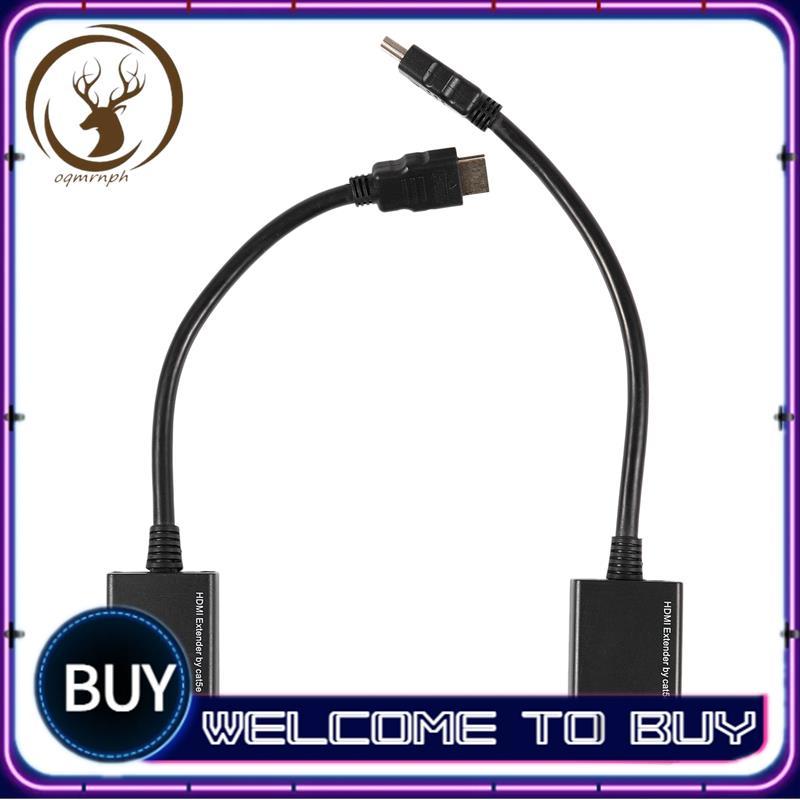 Over RJ45 CAT5e CAT6 UTP LAN Ethernet Extender Repeater 1080P 3D ถึง 100ft