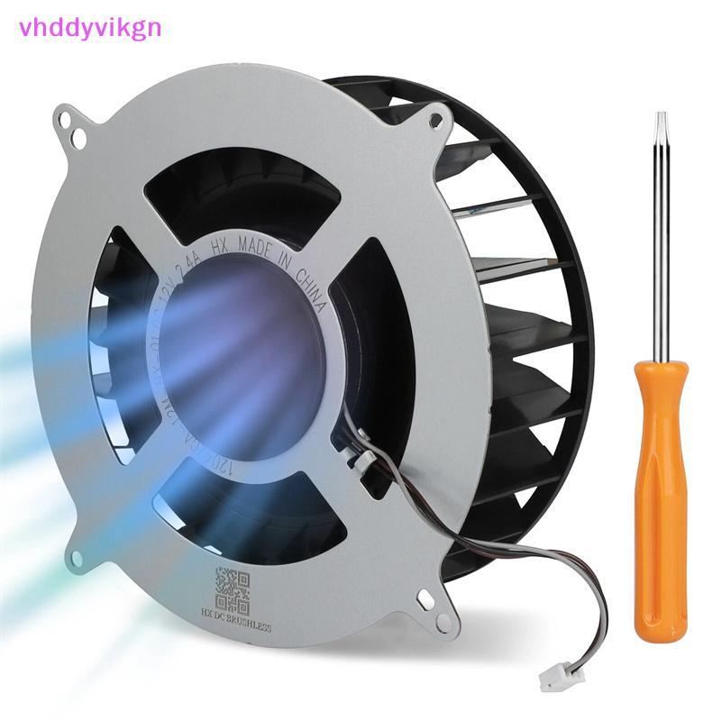 VHDD ภายใน Cooling Cooler พัดลมสําหรับ PS5 คอนโซลพัดลมสําหรับ PS5 คอนโซล 23 ใบมีดพัดลมระบายความร้อนภายในสําหรับ PS5 ใบมีด TH