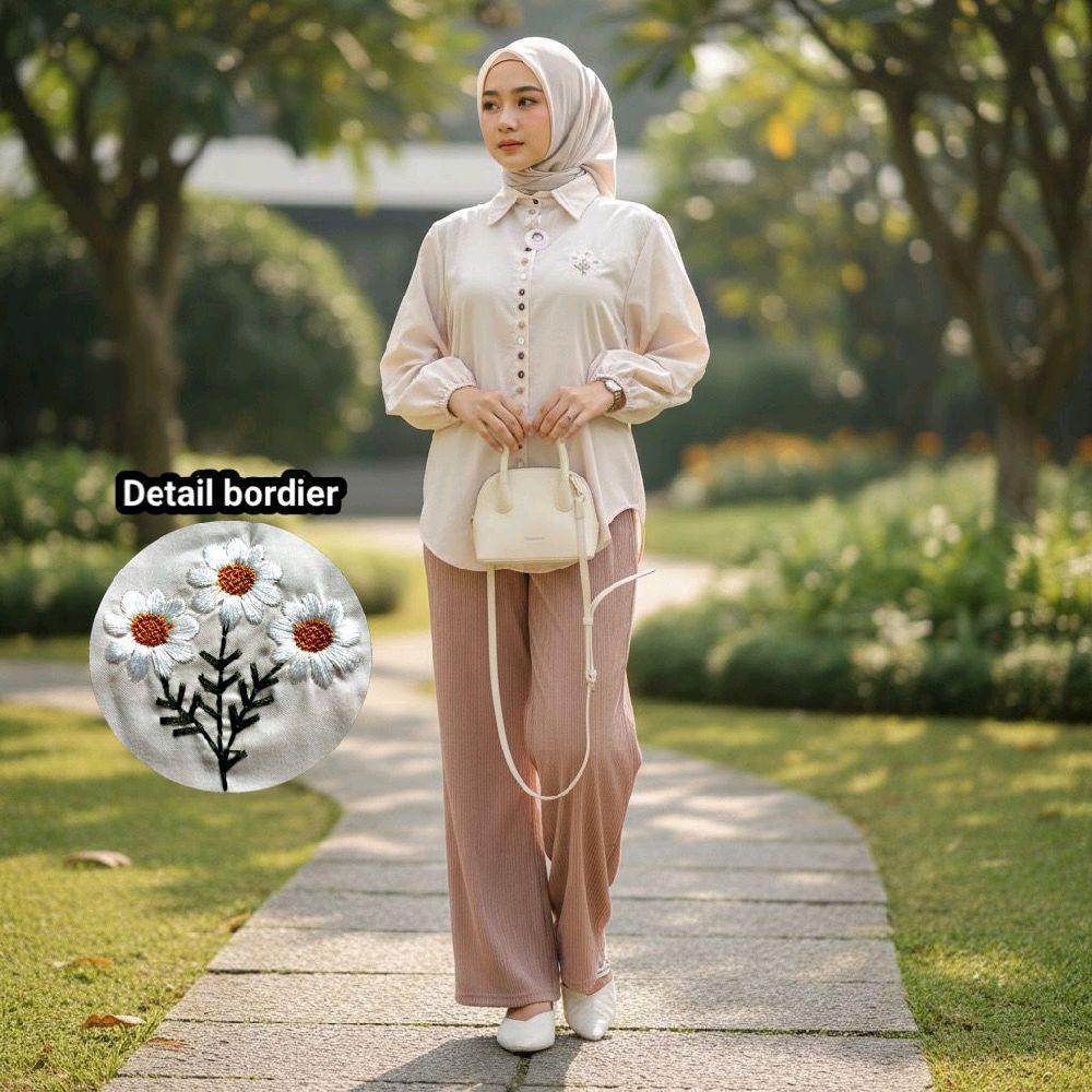 DOLLAR - ZFS MUSTIKA ชุดปุ่มเต็มปุ่ม BIAMBROIDERED BUSUI LATEST รุ่น BEAUTIFUL / VITA BUTTONS KNIT P