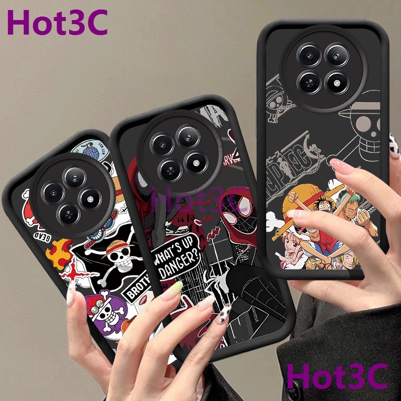 เคส for Realme 13 5G / Realme 12 5G / Realme 12X 5G Tpu HYKJซิลิโคนอ่อนนุ่ม Kawaiiออกแบบแบรนด์JGSเคสโทรศัพท์
