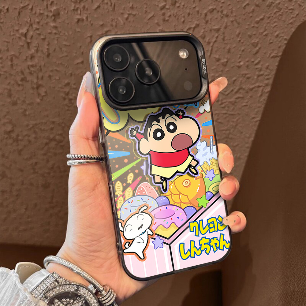 เคสโทรศัพท์ ฮิปแฟชั่นสีสดใส ขนมการ์ตูนสุดเท่ ใช้ได้กับ iPhone17 16 XR 13 XSMax 11 15 12 กันกระแทก