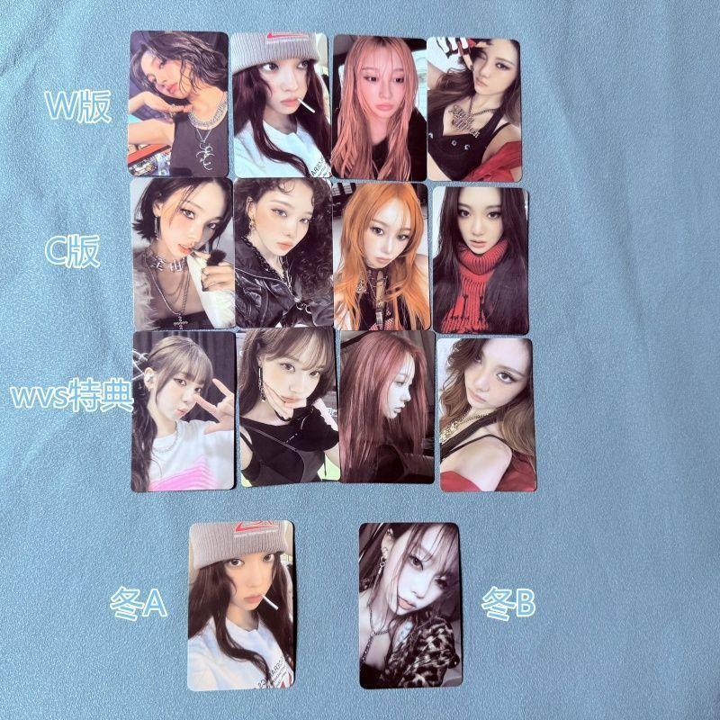 aespa单曲专专辑卡特典卡aespa dirty work专辑小卡特典卡正品