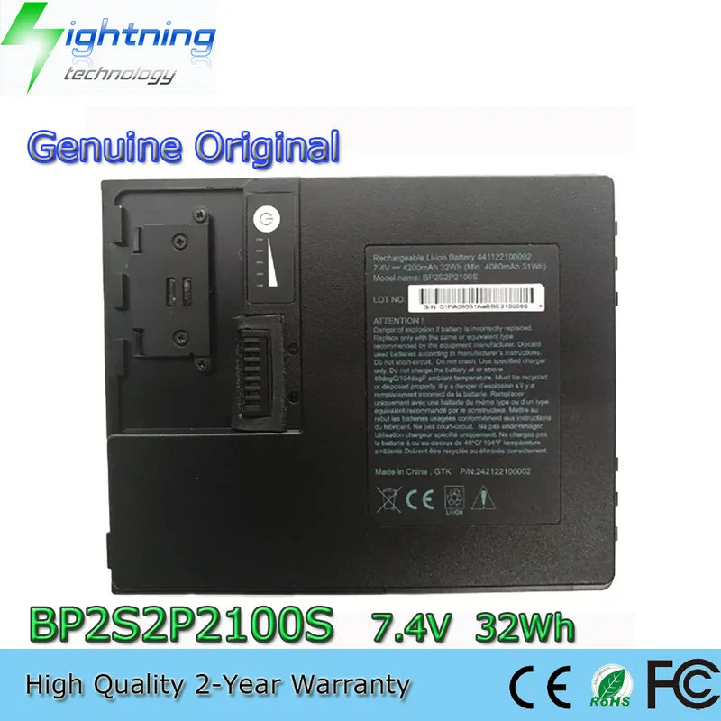 BP2S2P2100S 7.4V 32Wh แบตเตอรี่แล็ปท็อปสําหรับ Getac T800 แท็บเล็ตที่ทนทาน PC G2 Z710