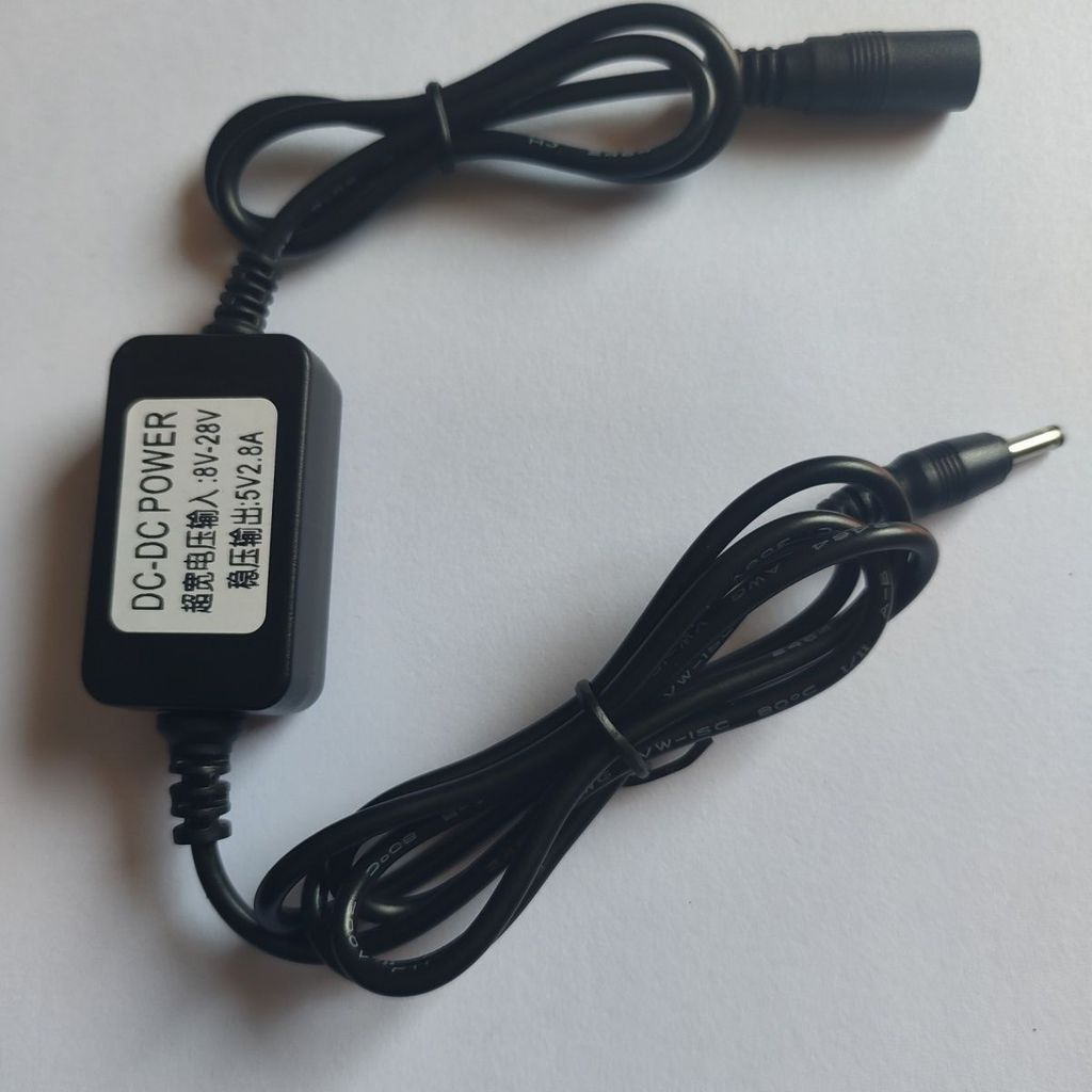 12v24v ถึง 5v Buck สายชาร์จ dc5521 หญิงถึง dc5525 ชายหม้อแปลงไฟฟ้าการเชื่อมต่อสายชาร์จ