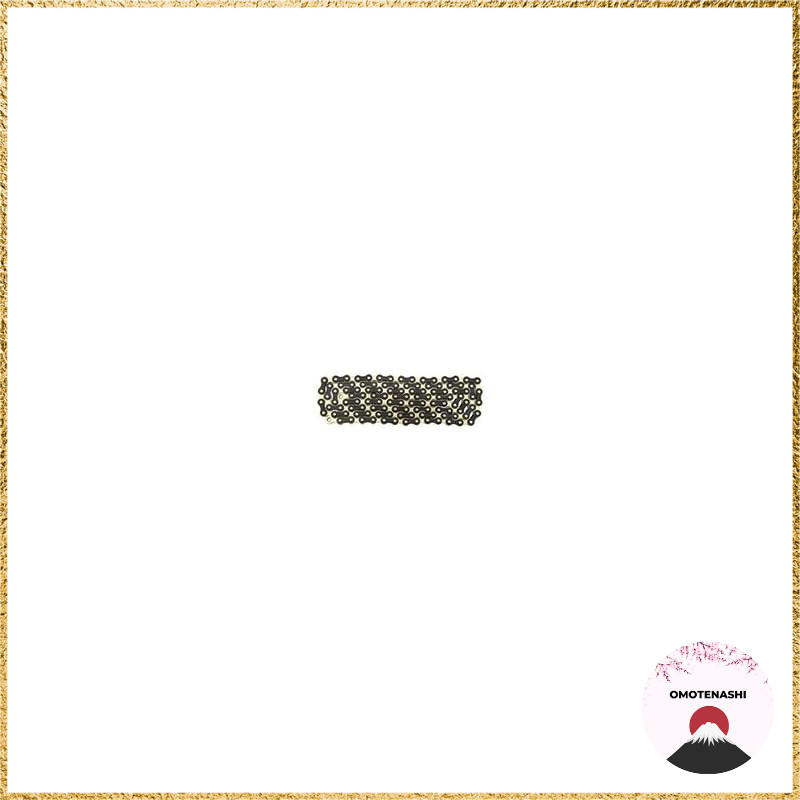(IZUMI) (Bicycle Chain) Jet Black 1/2x1/8 116L GLD