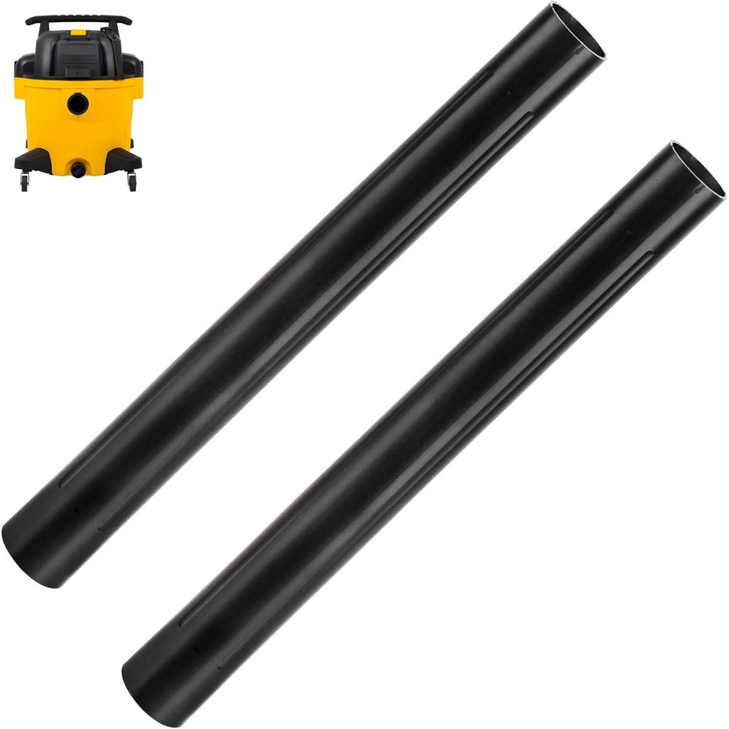 2 แพ็ค DXVA19-1202 Extension Wand (1-7/8") ใช้งานร่วมกับ Dew-alt Wet/Dry Vacuums DXV10P, DXV09P, DXV