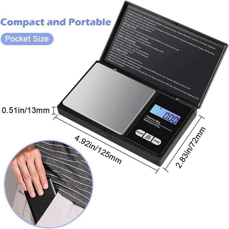 เครื่องชั่งดิจิตอล 0.01-500g เครื่องชั่งกาแฟ ตาชั่งดิจิตอล ชั่งทอง ชั่งเพชร เครื่องชั่ง ขนาดพกพา