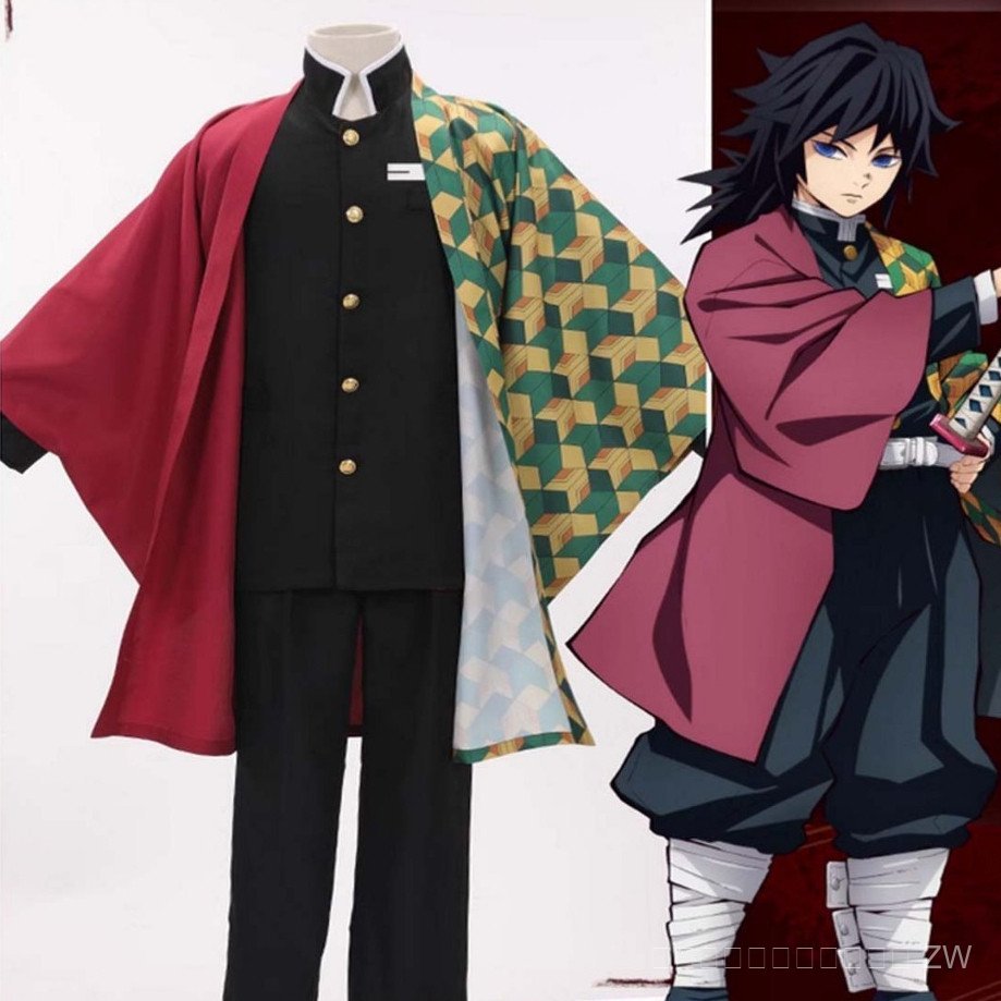 อะนิเมะคอสเพลย์ Demon Slayer Tomioka Giyuu คอสเพลย์เครื่องแต่งกาย Kimetsu ไม่มี Yaiba ชุด NVM9