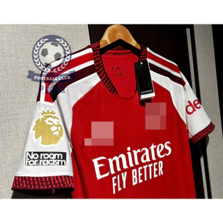 【Baju เสื้อ】New Arsenal Player Shirt Grade, Home Uniform Name of Number Casual