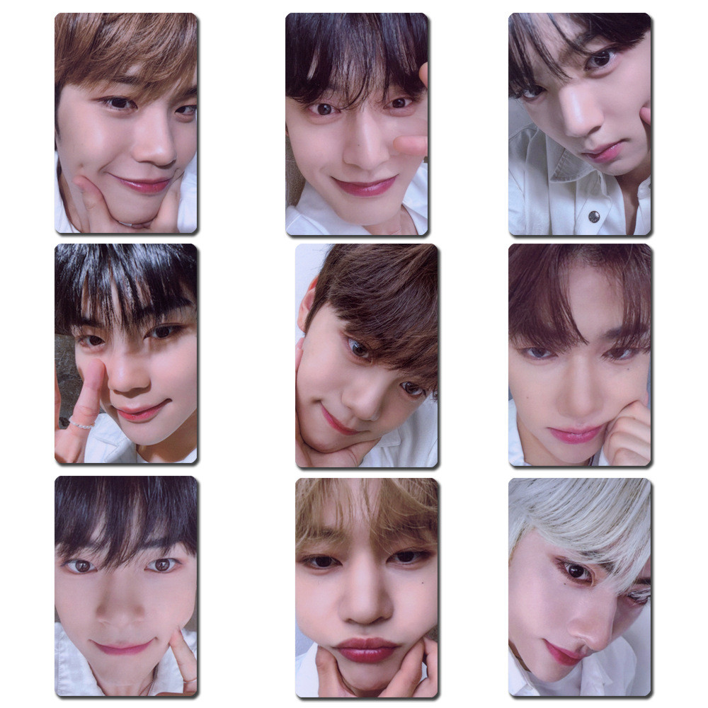 ZB1 สติ๊กเกอร์การ์ดคริสตัล YOUTH IN THE SHADE Bus Card Sticker Postcard ZE _ ROSE