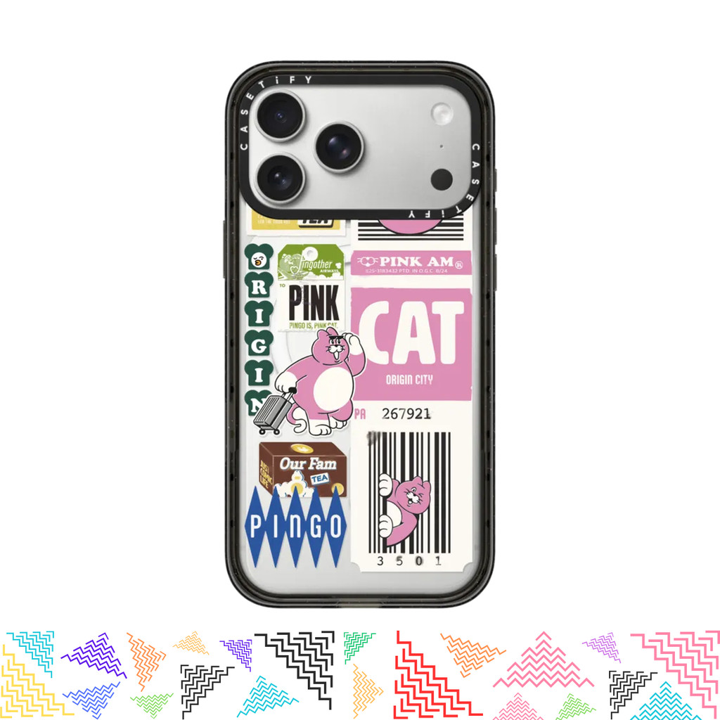 เคสมือถือ CASETiFY | Pingo Ticket [Zizone] For iPhone Samsung แท้ พร้อมส่ง เคสกันกระแทก