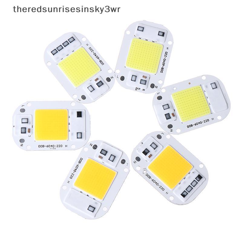 (the) ชิป LED 20W 30W 50W AC 220V สมาร์ท COB โคมไฟลูกปัด LED โคมไฟไม่มีไดร์เวอร์ DIY Lampada ชิปกลางแจ้ง light สปอตไลท์ฟลัดไลท์ (TH)