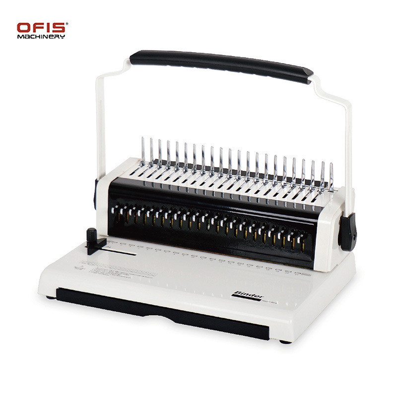 U568 Notebook Perforated Binding Machine ปฏิทินตั้งโต๊ะหลวม Perforated Binding Machine A4 Multi-Func