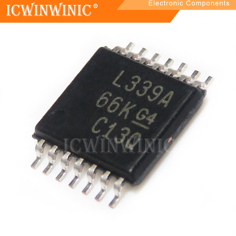 5 ชิ้น LM339PWR LM339 L339 TSSOP-14 ส่วนประกอบอิเล็กทรอนิกส์