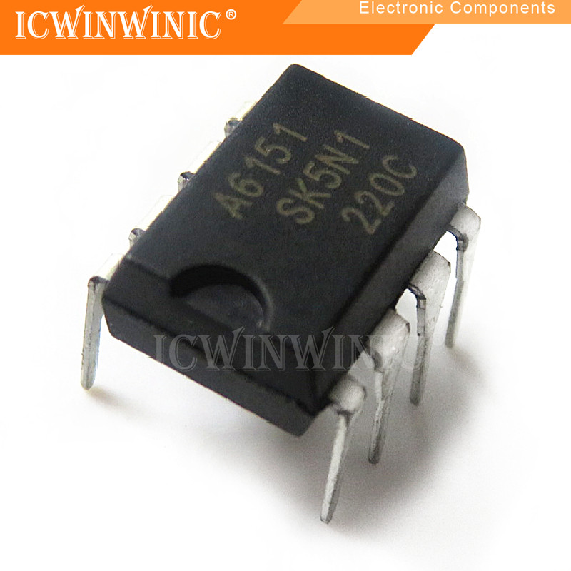 5 ชิ้น A6151 6151 DIP-8 วงจรรวม IC