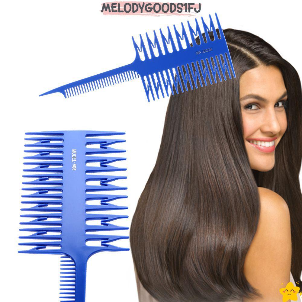 MELODYGOODS1FJ Salon Dyeing Tool Barber Fish Bone Shape DIY แยก