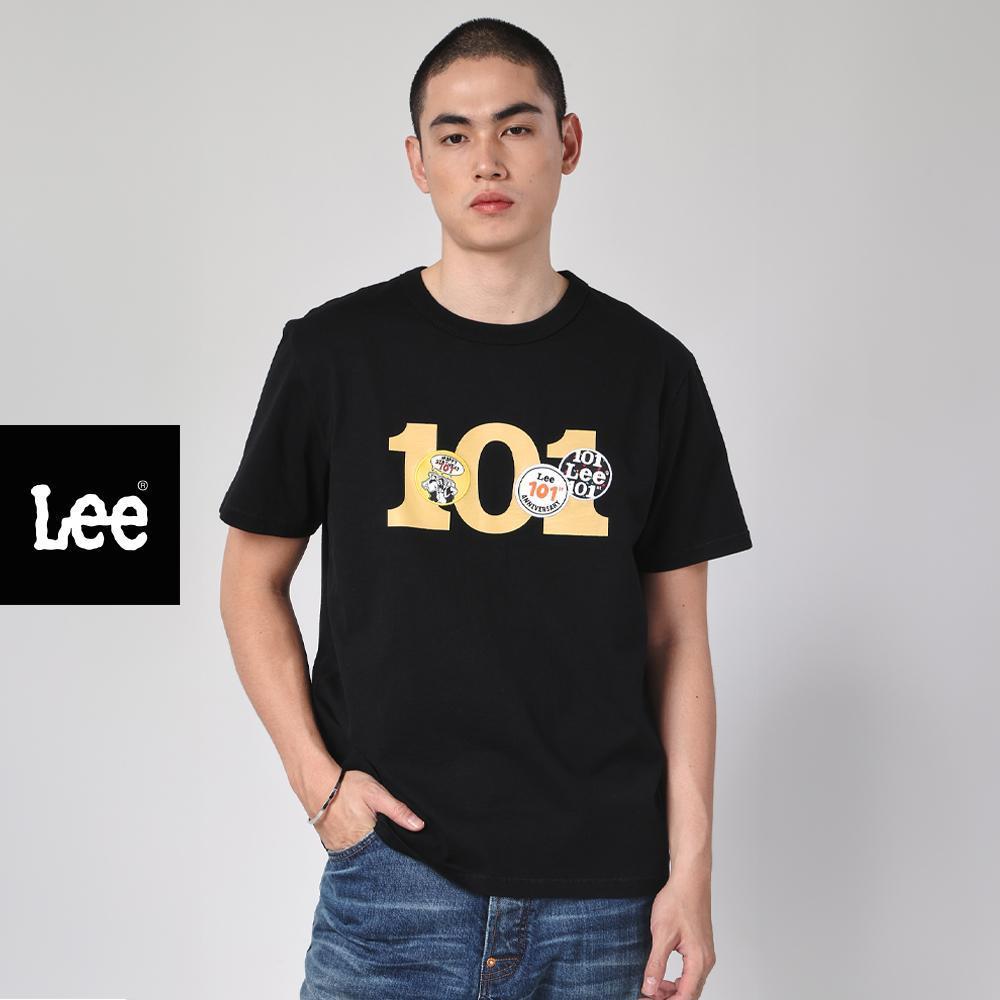 LEE เสื้อยืดแขนสั้นผู้ชาย คอลเลคชั่น 101 ทรง Comfort รุ่น LE S126MTSSN13 สีดำ