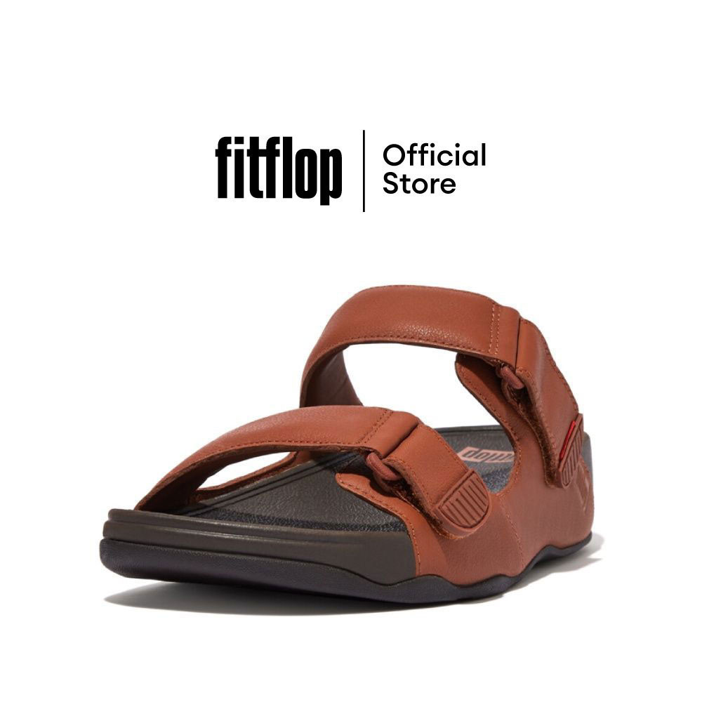 FITFLOP GOGH MOC รองเท้าแตะแบบสวมผู้ชาย รุ่น L05-277 สี Dark Tan