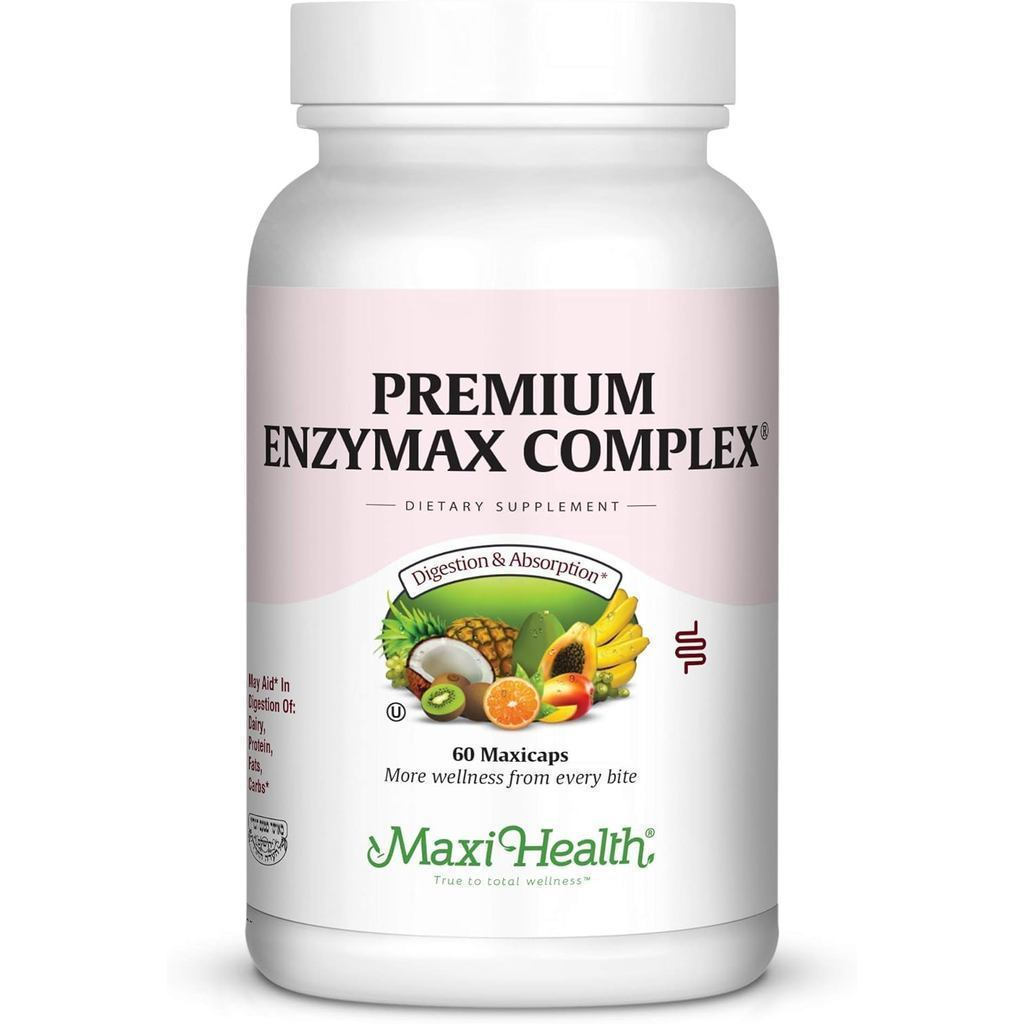 Digestive Enzymes Supplement – Plant-Based Digestive Enzymes for Women & Men – Aids Digestion of Pro