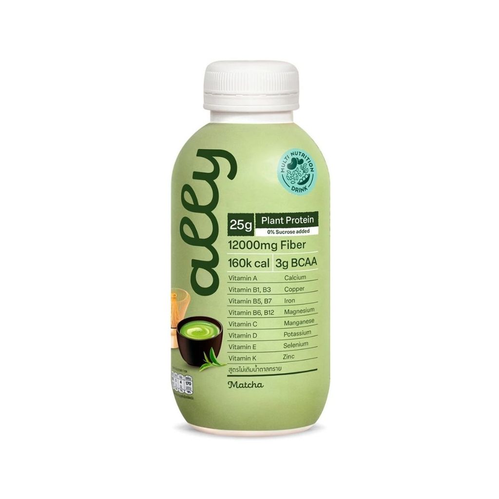 ออลลี่ นมโปรตีนพืชมัทฉะ Ally Protein Matcha 380ml.