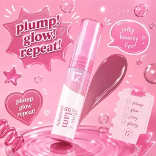 17 Glow & Glam Plumping Lip 2G เซเว่นทีน พลัมปิ้ง ลิป