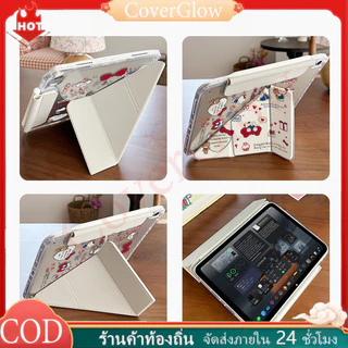 ส่งจากไทย เคสสำหรับไอแพด case ปกหนัง Gen10 Gen11 A16 Air4 Air5 Air6 Air7 Air8 M3 Mini6/7 Pro11 Y-พับสําหรับipadกรณี