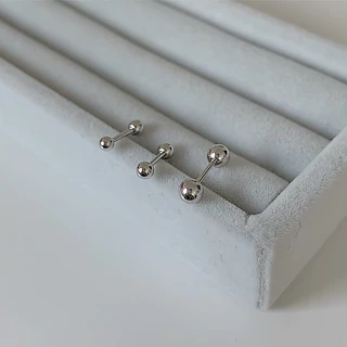A.piece จิวเงินแท้ [all silver 925] Dot piercing