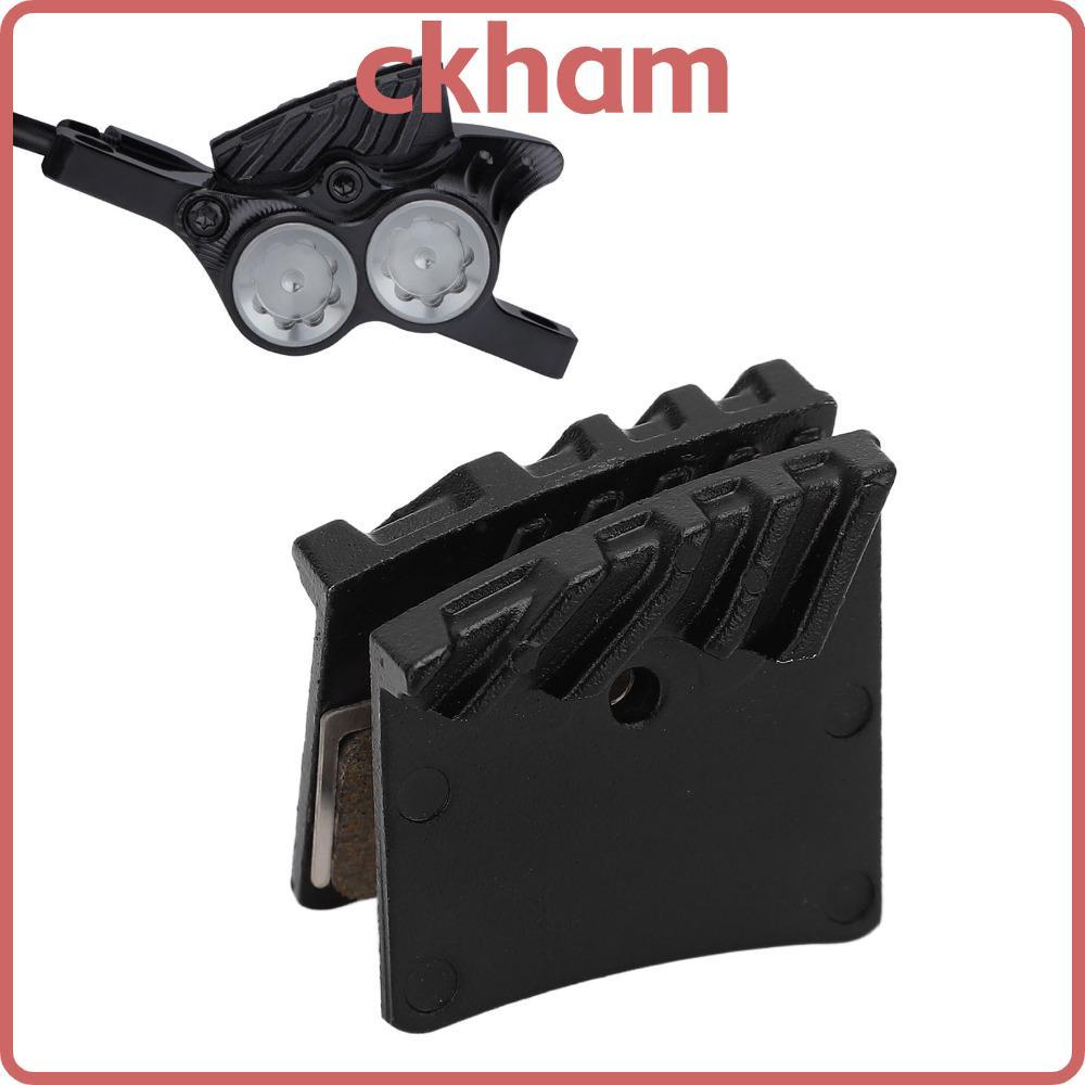 CKHAM 2 คู่ผ้าดิสก์เบรกจักรยาน,ผ้าเบรคสกู๊ตเตอร์ไฟฟ้าสีดําที่ทนทาน,พร้อมปีกอลูมิเนียมสําหรับ IIIPRO 