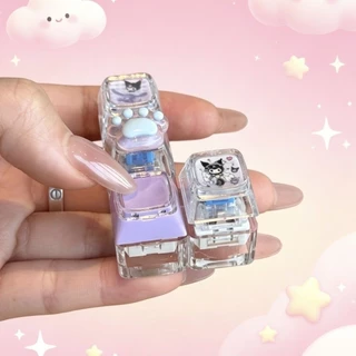 COD ปุ่มบรรเทาความเครียด Fidget พวงกุญแจ Clicker ของเล่น สัมผัสเหมือนแป้นพิมพ์ คลิกเพลินสุด ๆ
