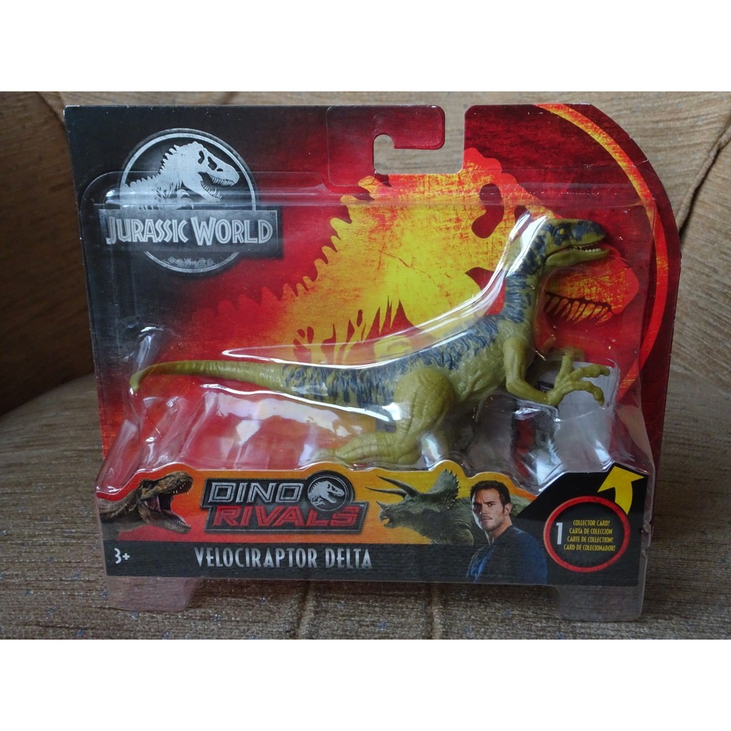 Mattel Jurassic World Park Dino Rivals Velociraptor Delta 2018 ยังไม่ได้เปิด