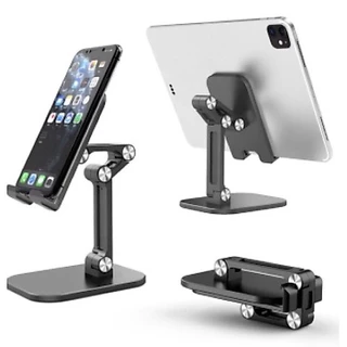 ที่วางแท็บเล็ตขาตั้งโทรศัพท์มือถือ F18 Folding Holder รุ่นใหม่ พับเก็บได้ ยืด-หดได้ ใช้กับมือถือทุกรุ่น