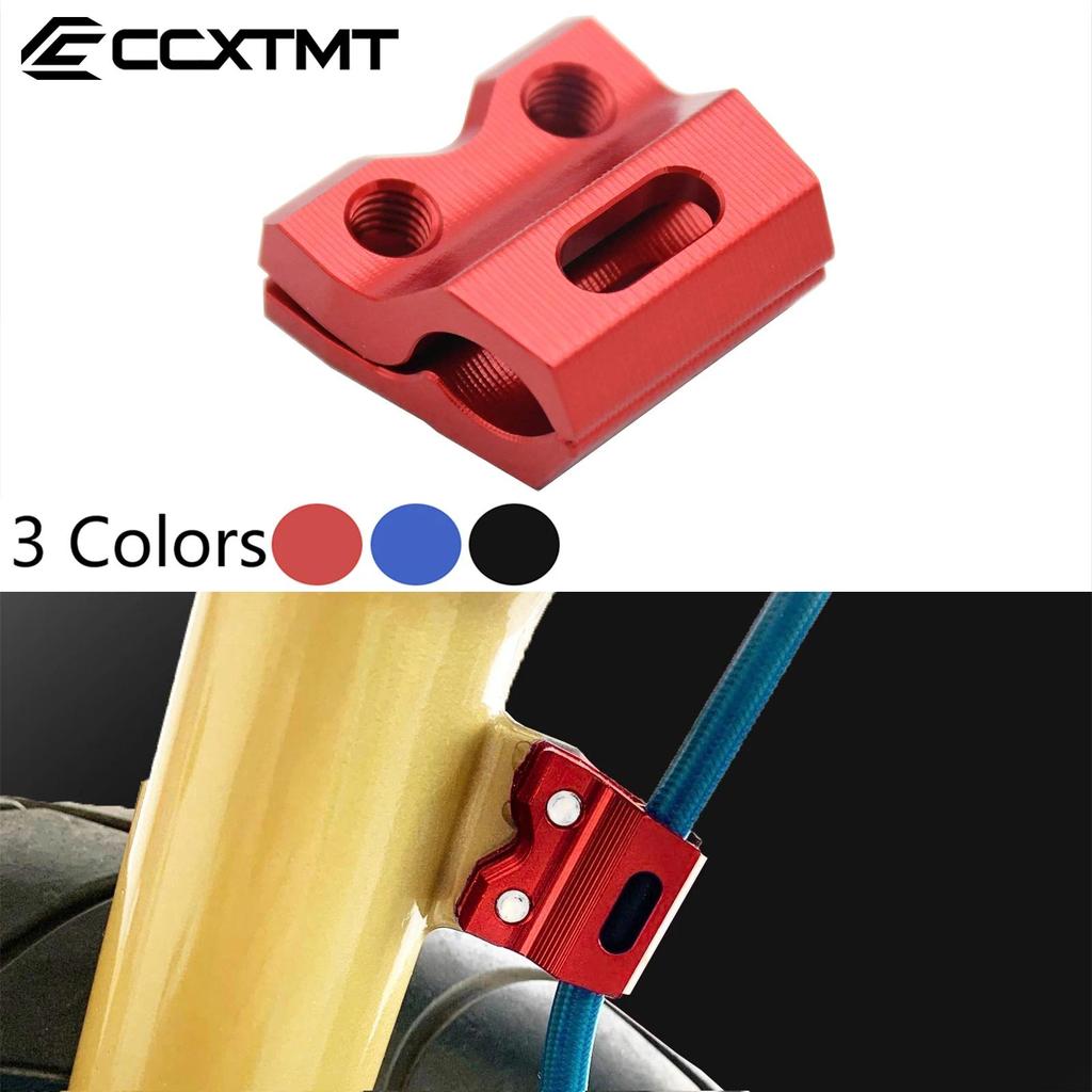 CC Motorcycle Front Brake Line Holder Hose Clamp For Honda CRF 125R 150R 250R 250X 450X 450R For Yam