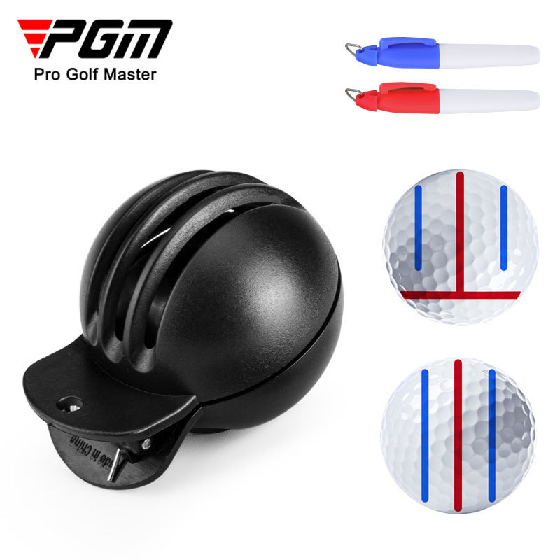 PGM Golf ball liner, golf ball marking tool delivery2Golf line marking pen accessories