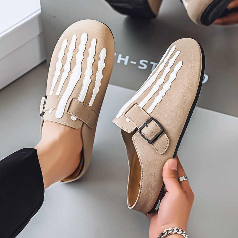 Ken Shoes One Niche Head Half Birth Slippers รองเท้าแตะเหยียบ Mango Top Low Male