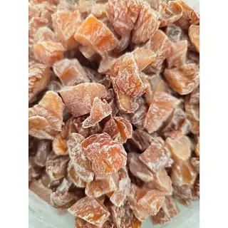 บ๊วยชิ้น อร่อย ใหม่ บ๊วยชิ้นสามรส (Dried plum) บ๊วยตัดชิ้น ไร้เม็ด อบแห้ง มี 2 ขนาดให้เลือก