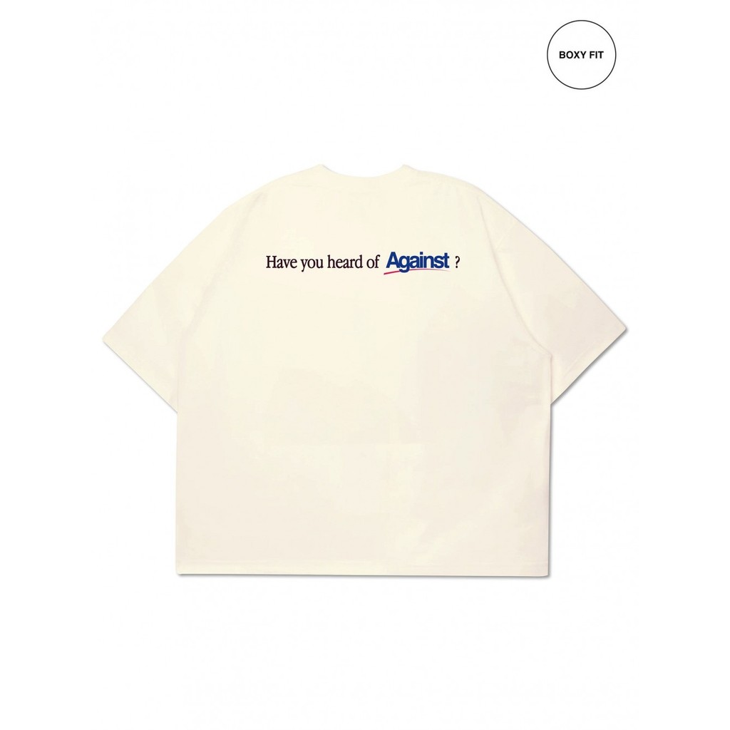 AGAINST LAB M-WAY BOXY TEE