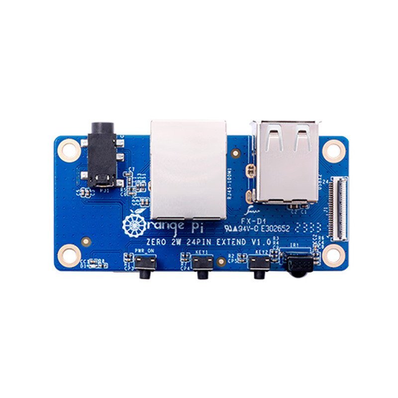 Orangepi Orangepi Zero 2W บอร์ดขยาย 24pin ฟังก์ชั่นอะแดปเตอร์บอร์ดอินฟราเรดรับ Ethernet