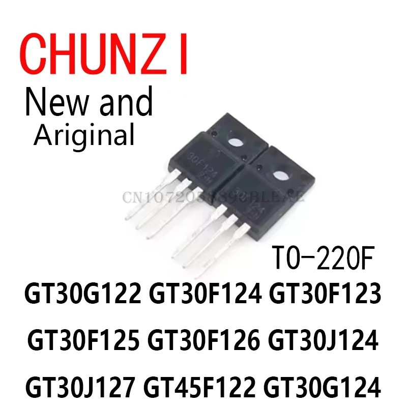 5124 30F124 30F123 30J124 30J127 TO-220F GT30G122 GT30F124 GT30F123 GT30F125 GT30F126 GT30J124 GT30J
