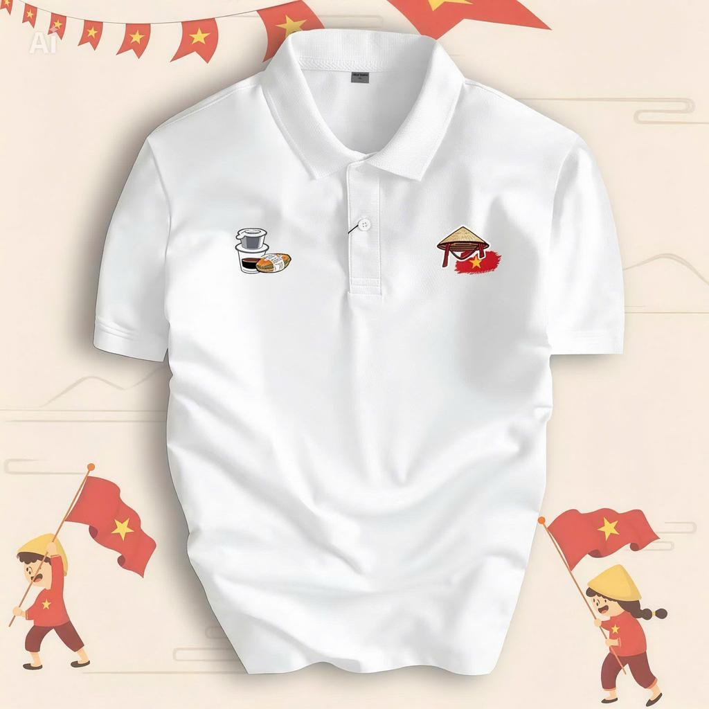 เสื้อยืด POLOMAN VIETAM CROCODILE PH 11