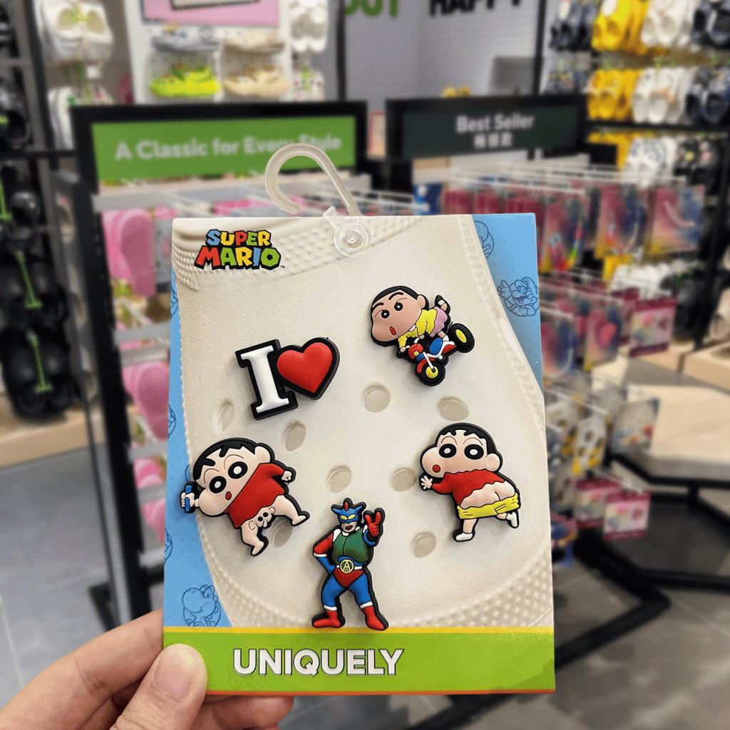 จิบบิท จิ๊บบิท crocs jibbitz crocs ของแทั รองเท้าหลุมอุปกรณ์เสริมรองเท้าดอกไม้เหมาะสําหรับรองเท้า Cr