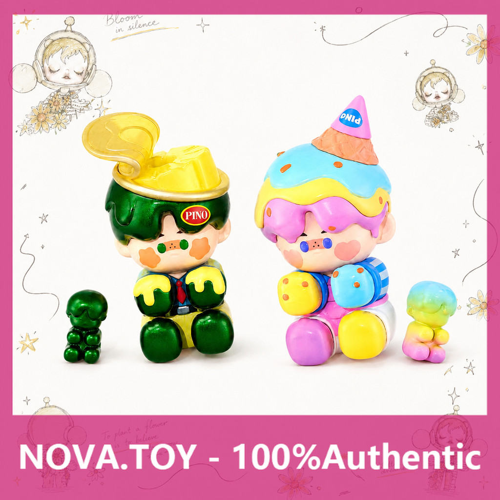 [secret] POPMART PINO JELLY POPMART PINO JELLY Taste บุคลิกภาพ Test Series รูปกล่องลึกลับตกแต่ง