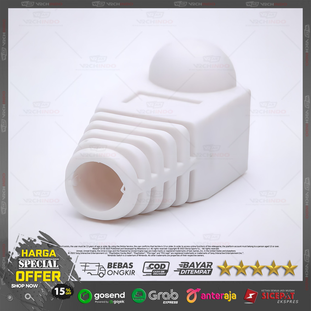 RJ45 Modular Connector Boot Premium Cover สําหรับสายเคเบิลเครือข่าย UTP Ethernet !!!