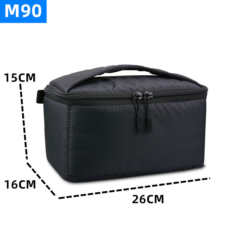 One Camera Two-Mirror Waterproof Digital Camera Bag SLR Camera Liner Bag Bag XGIMI Projector Storage