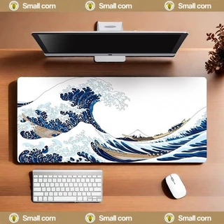 แผ่นรองเมาส์ สีดำล้วน ขนาดใหญ่ วางเต็มโต๊ะ จัมโบ้ มีให้เลือก หนา 3 MM Gaming pad