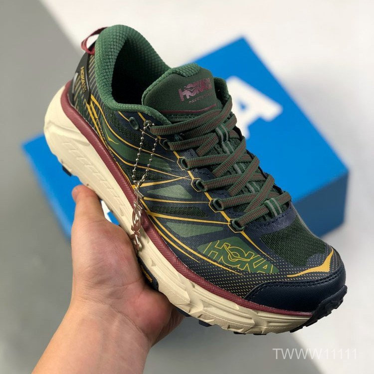HOKA ONE Mafate Speed 2 รองเท้าวิ่งผู้ชาย รองเท้าพื้นหนา A6QC