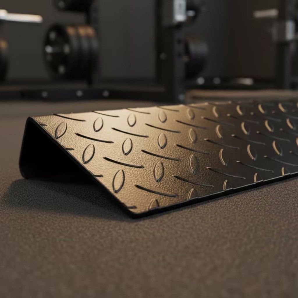 Squat Wedge Block โลหะ Squat Wedge Calf Raise Block ยาว-Lasting Calf Stretcher ทนทานสําหรับยก, ยกน้ํ