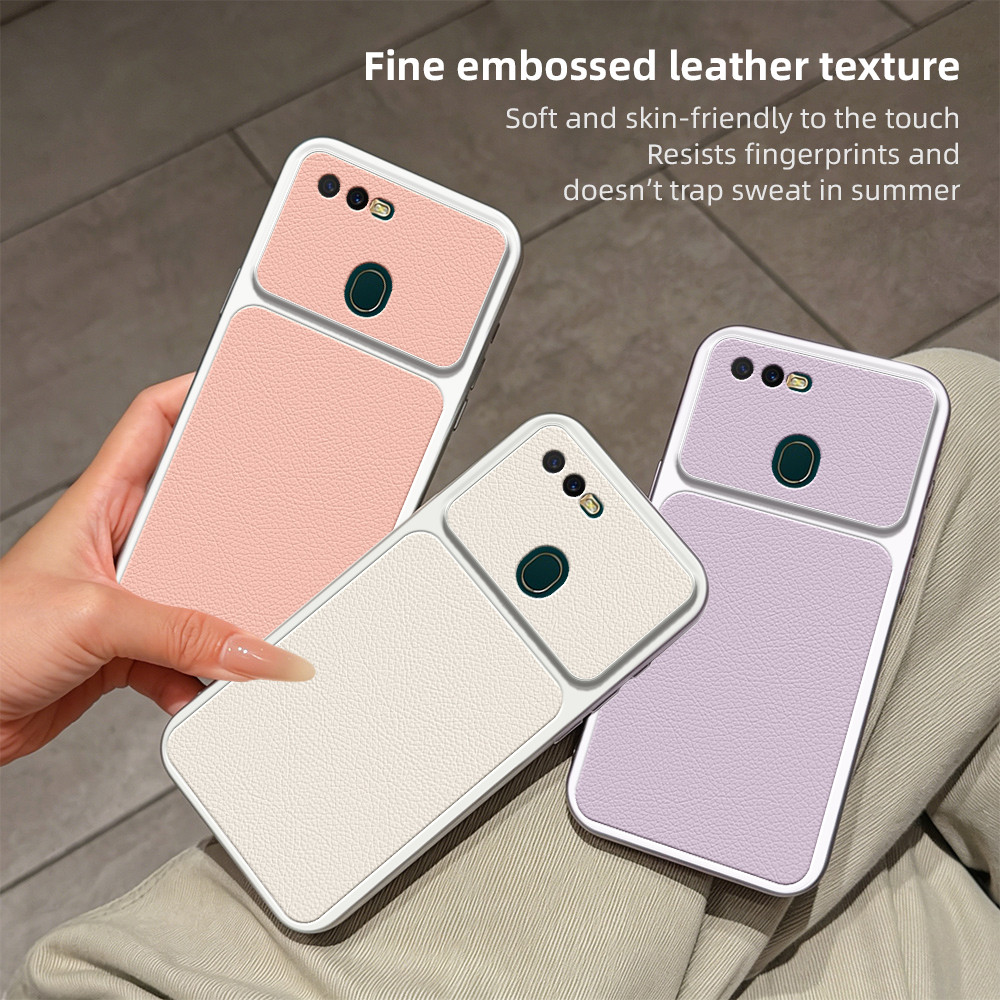 แฟชั่นหนัง PU สําหรับ OPPO A94 F19 Pro Reno 5F 5 Lite A8 A31 A97 A72 A73 A53 A7 AX7 A5S AX5S A12 A55