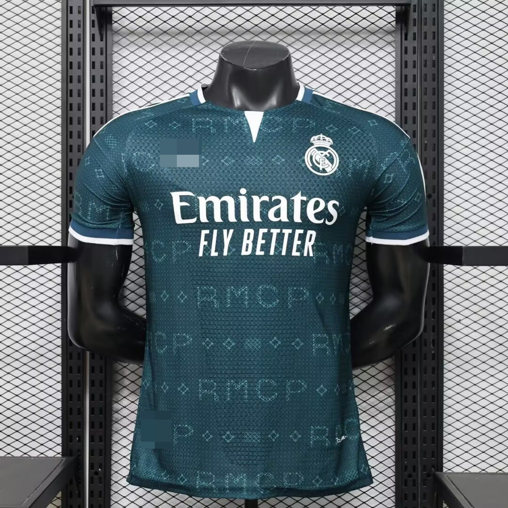 2026 Real Madrid away player edition เสื้อยืดกีฬาแขนสั้น S-3XL